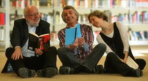 Hanns Peter Zwißler, Martin Heberlein, Ulrike Schäfer. Foto: Matthias Lauerbach.