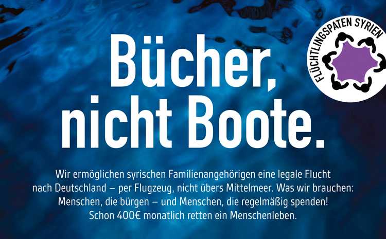 Bücher, nicht Boote
